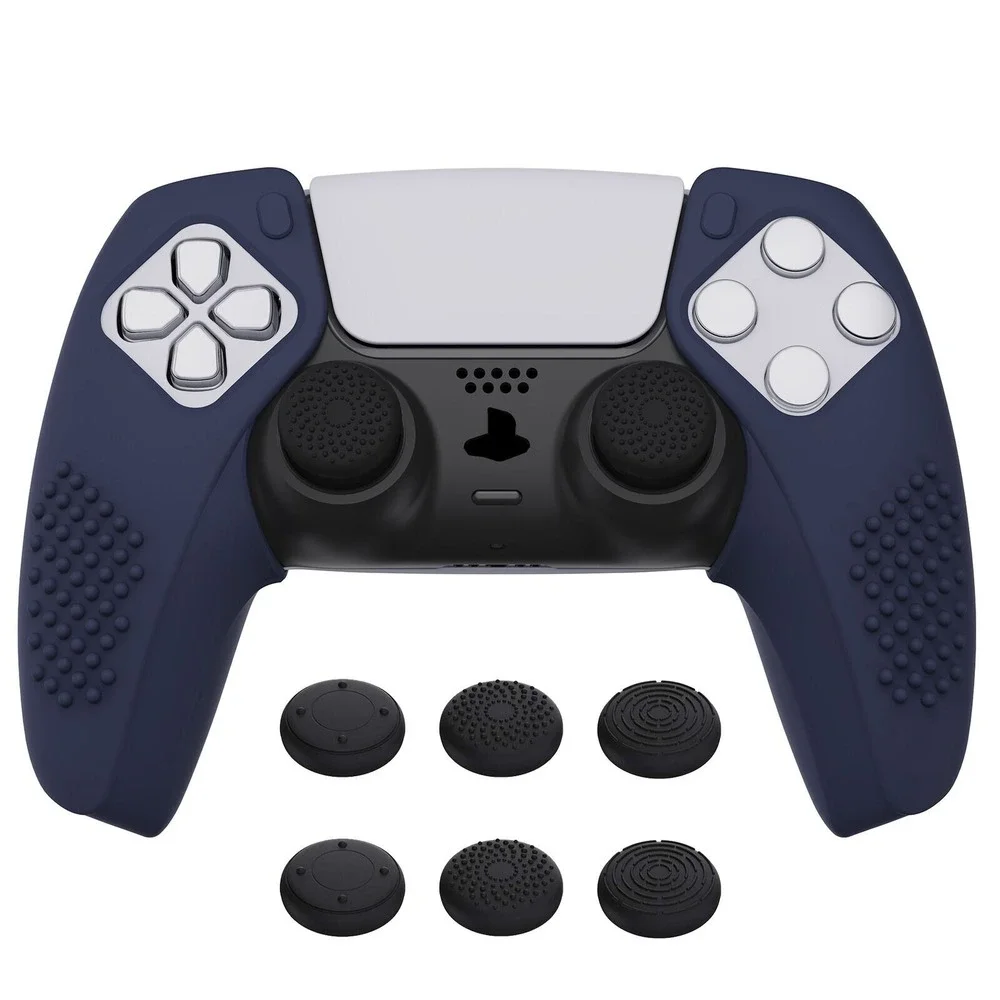 PowerA XBX Controller Fusion 2 Case + PlayVital 3D Studded Edition Grips for PS5